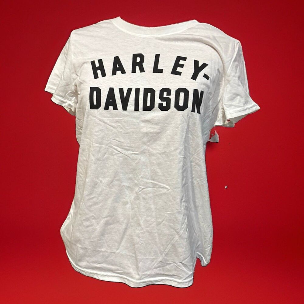 HARLEY DAVIDSON SHIRT - Black White Large - - NWT